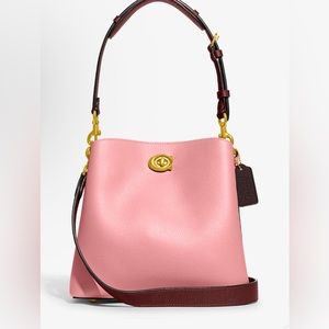 COACH WILLOW BUCKET BAG IN COLORBLOCK
